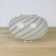 Abat day striped glass globe