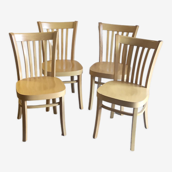 Chaises bistrot style Baumann, années 80/90