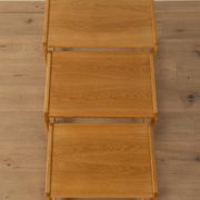 1960s nesting tables by Kurt Østervig for K.P. Møbler