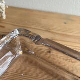 Square crystal ashtray / empty pocket