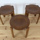 3 stools by Bruno Rey for Dietiker