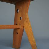 Petit bureau français vintage, années 1950