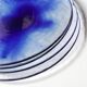 4 assiettes en verre tourbillon Bormioli Rocco, Italie années 50
