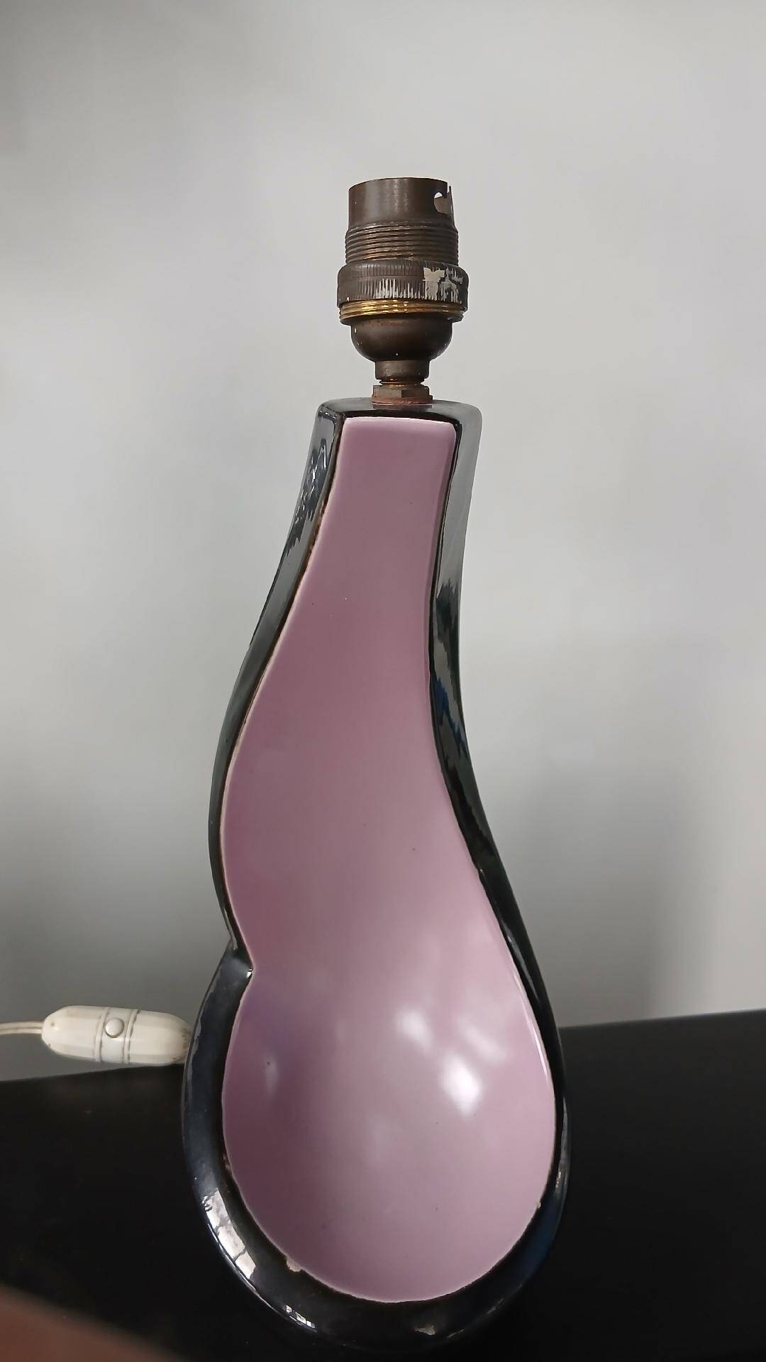 RETRO CERAMIC LAMP FROM THE 50s 60s