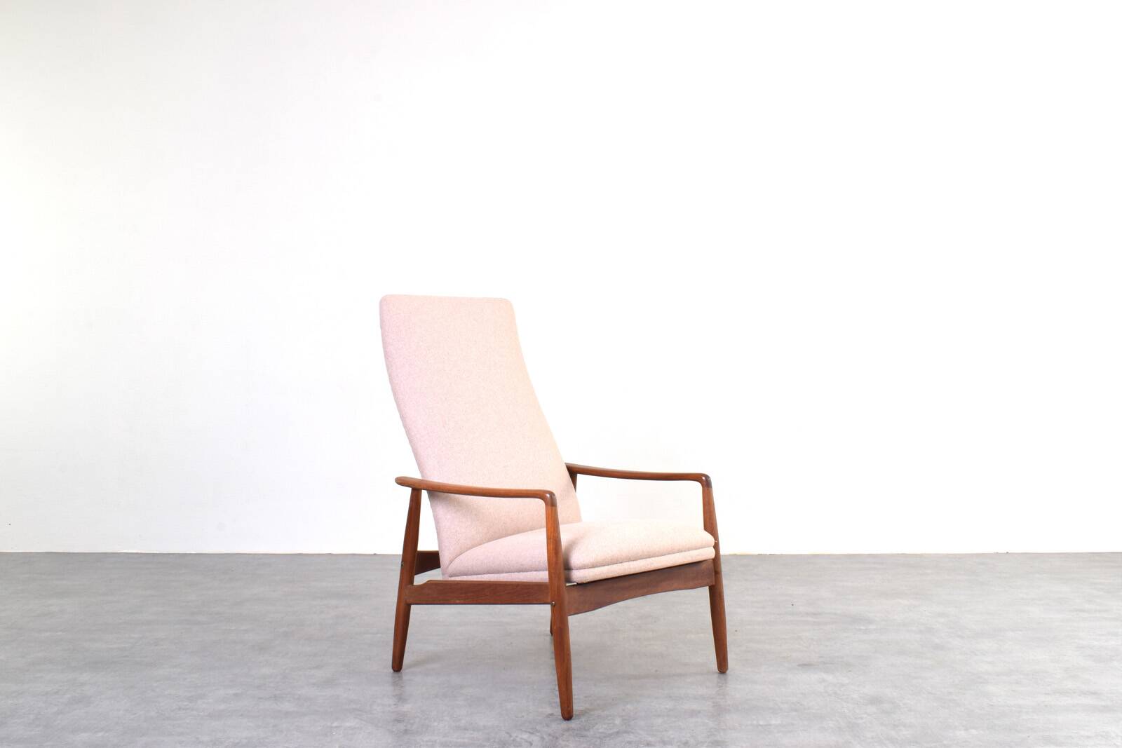 Fauteuil en teck danois du milieu du siècle par Søren Ladefoged pour SL Møbler, 1960