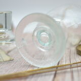 Vintage pedestal jar/candy maker with internal lid