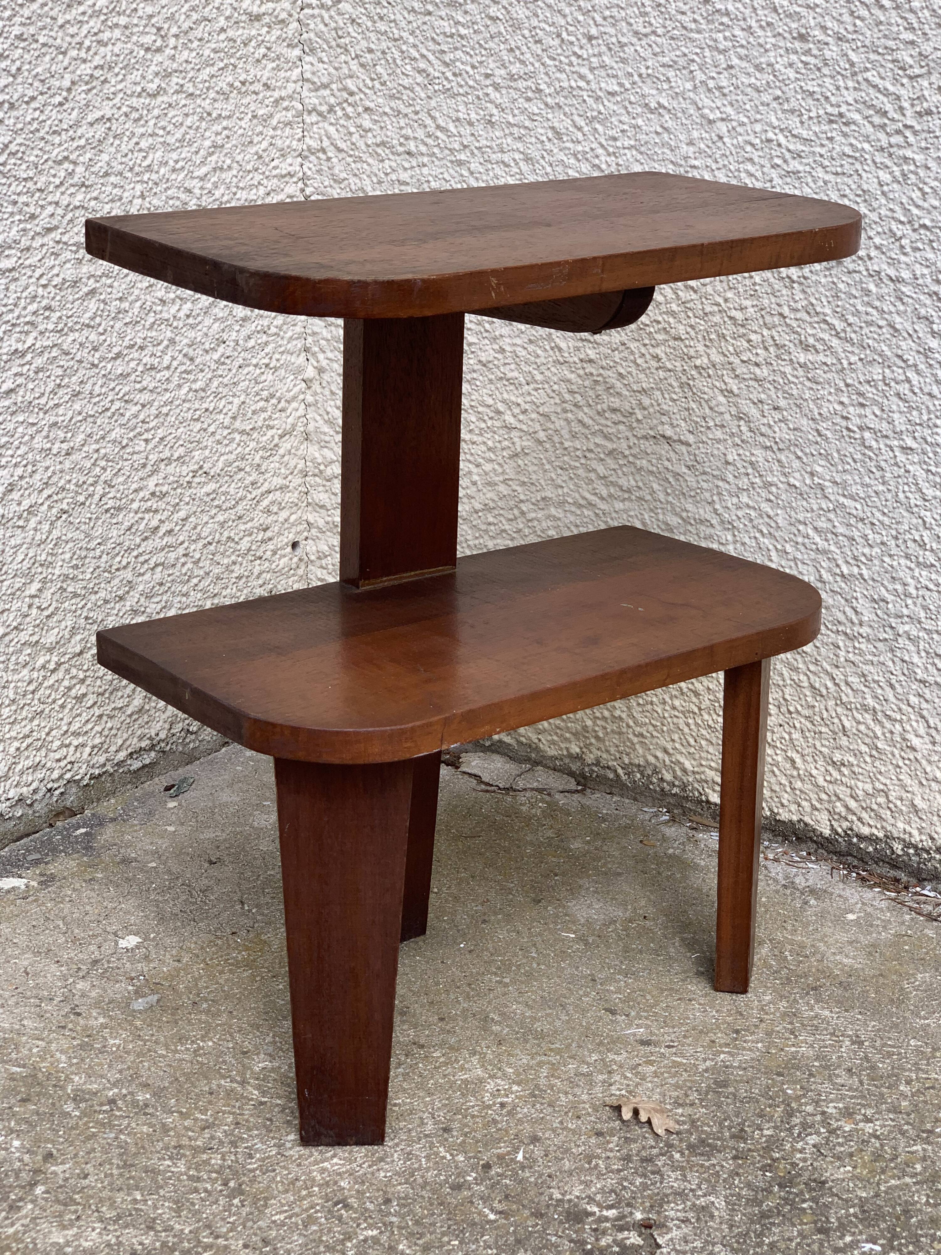 Tripod bedside table 1960