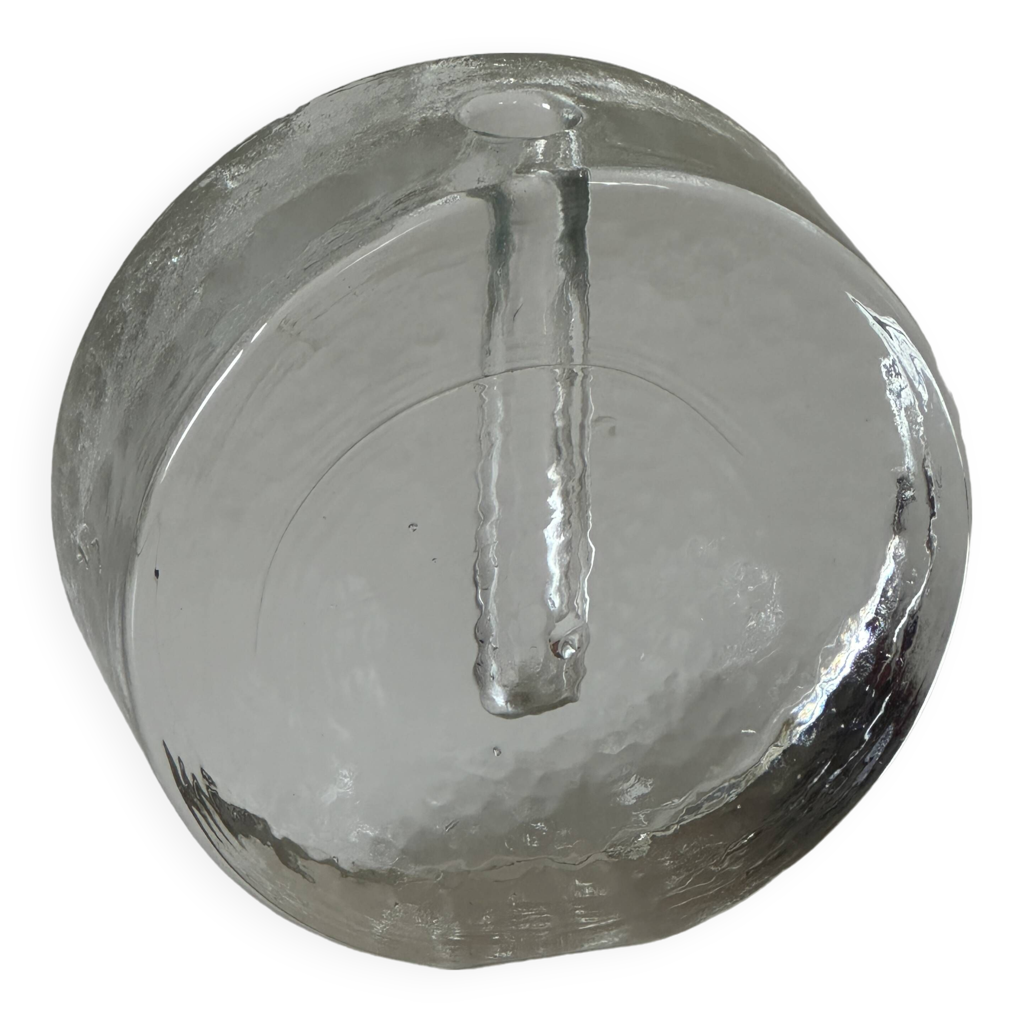 Walter glass vintage soliflore vase from the 70s