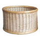 Cylindrical rattan pot cover, 70s