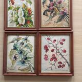 Set of 4 paintings