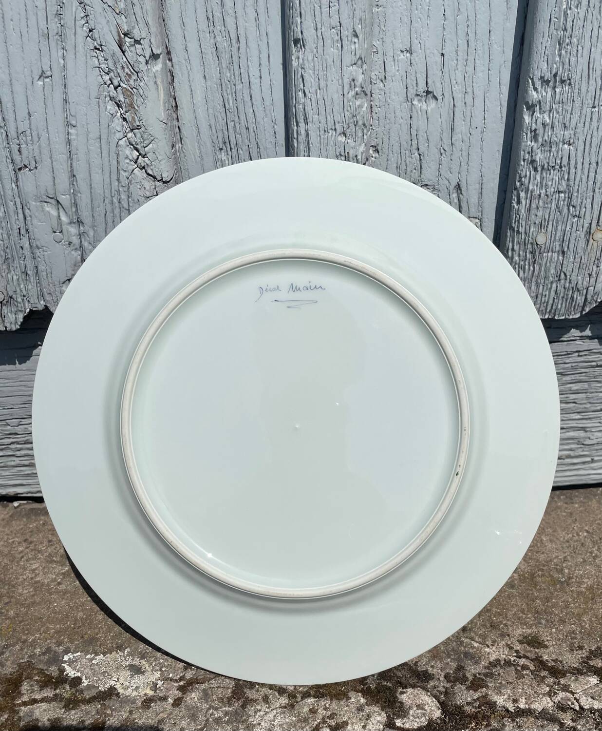 Two 18th century porcelain plates from the East India Company