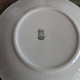 Decorative Gien earthenware plate