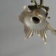 Louis XV style chandelier. Solid bronze, crystal.