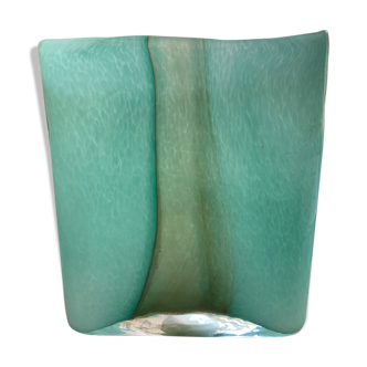 Vase turquoise et gris