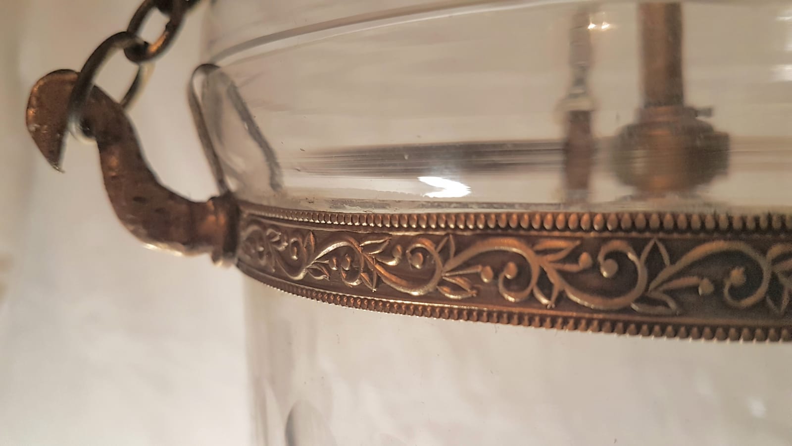 Empire-style hot air balloon chandelier