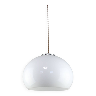 White Jolly Pendant Lamp by Luigi Massoni for Guzzini, 1970s