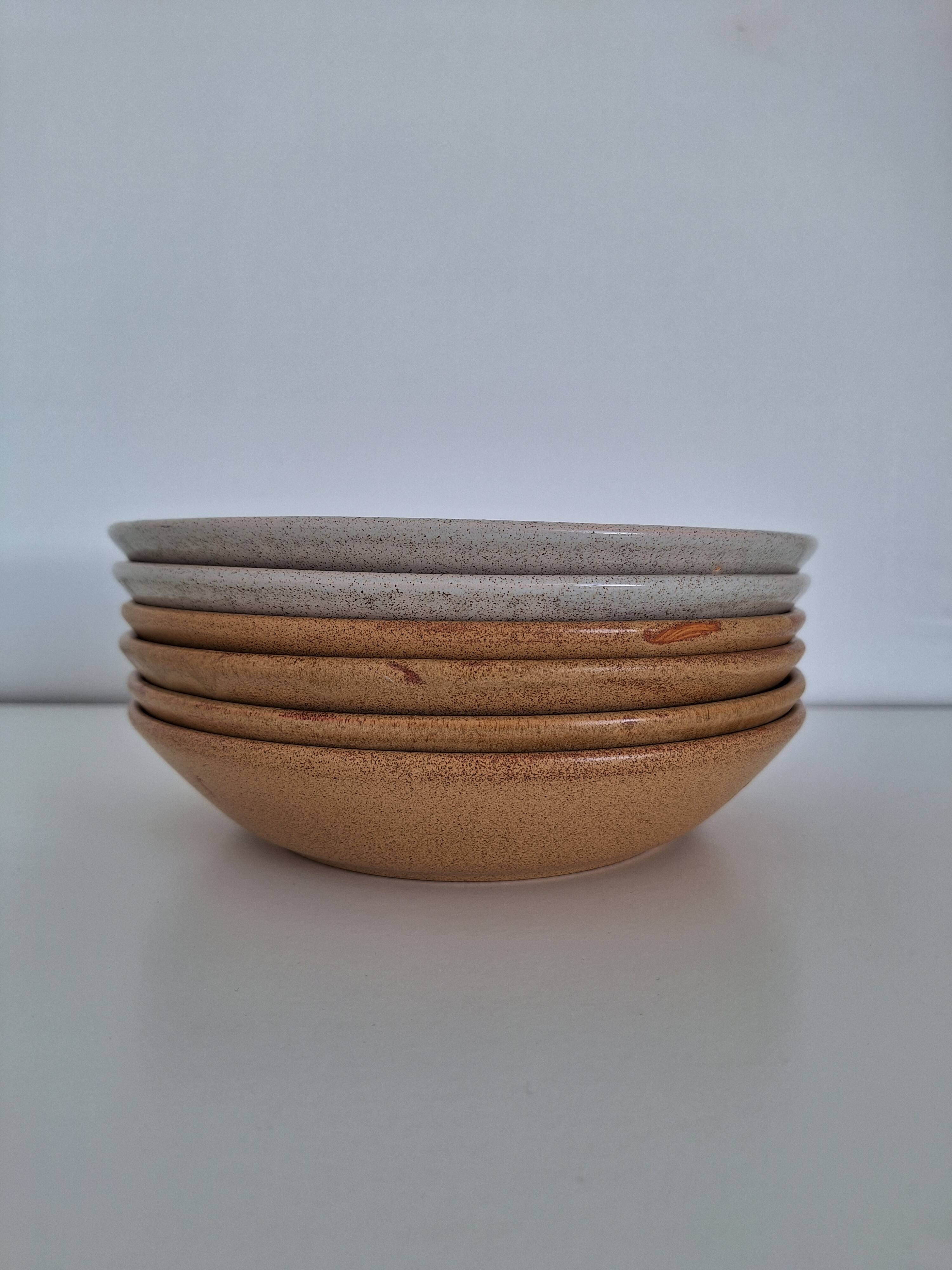 Vintage Sarreguemines stoneware plates