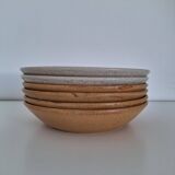 Vintage Sarreguemines stoneware plates