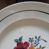 4 assiettes plates Mariette St Amand