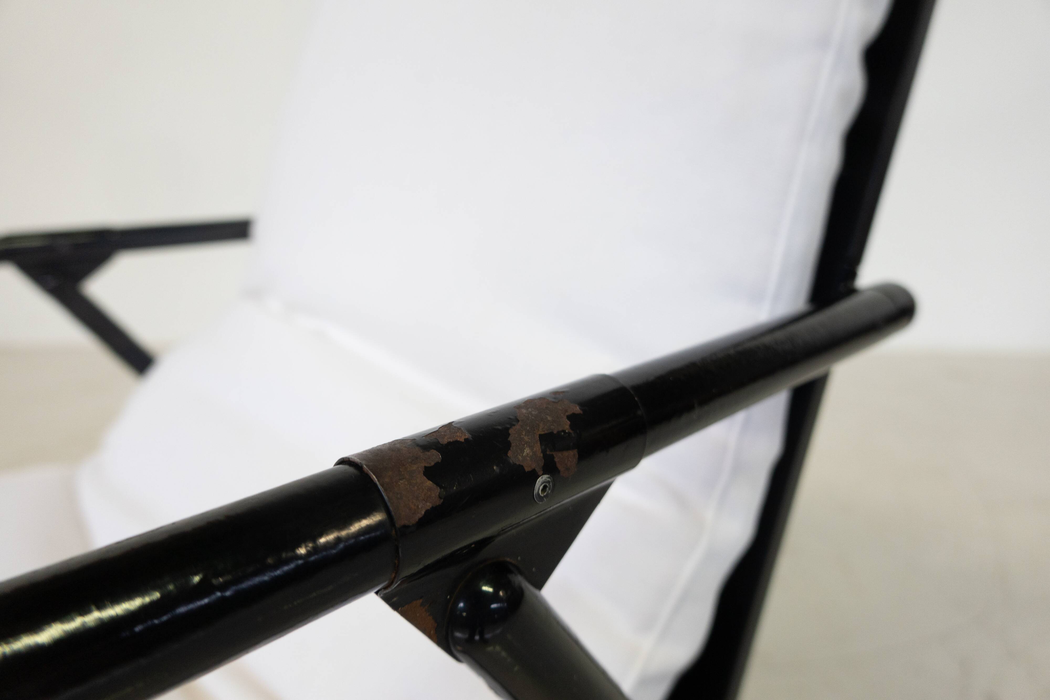 Mid-Century Pair of Foldable Armchairs Nena by Richard Sapper for B&B Italia, 1984