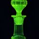 Antique decanter "with flat ribs" Louis Philippe style (1830-1850)