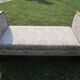 Antique Art Deco sofa bed