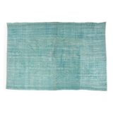 vintage Turqouise Vintage Carpet