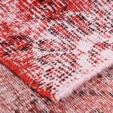 6x10 Rug For Dining Room Red Vintage Area Rug, 175x296Cm SK 3756