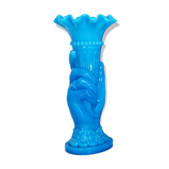 Vase en opaline Portieux Vallerysthal
