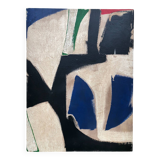 Large abstract painting
