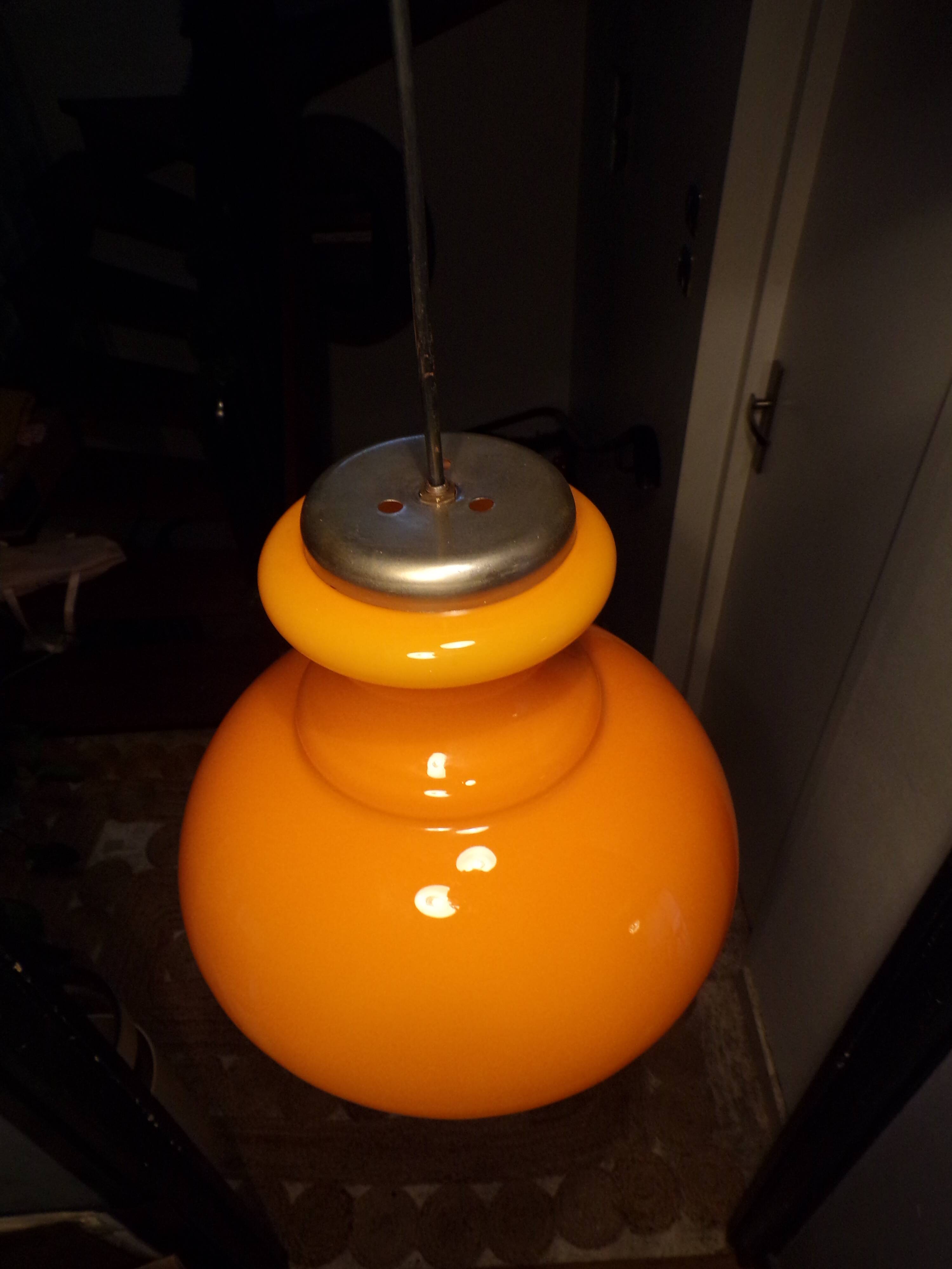 Suspension 1970 opaline orange