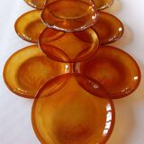 10 assiettes à dessert Arcoroc Sierra Ambre