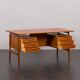 Freestanding teak desk, model 75 Gunni Omann for Omann Jun's Møbelfabrik