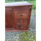 Meuble de métier table de drapier chêne année 30