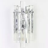 Superb Crystal Stem Wall Lights by Kinkeldey, Germany, 1970s
