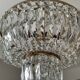 Cascade chandelier with vintage 70s tassels