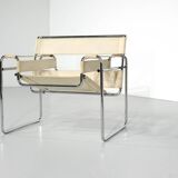 "B3 Wassily" Armchair Fabric by Marcel Breuer for Gavina, 1925s.