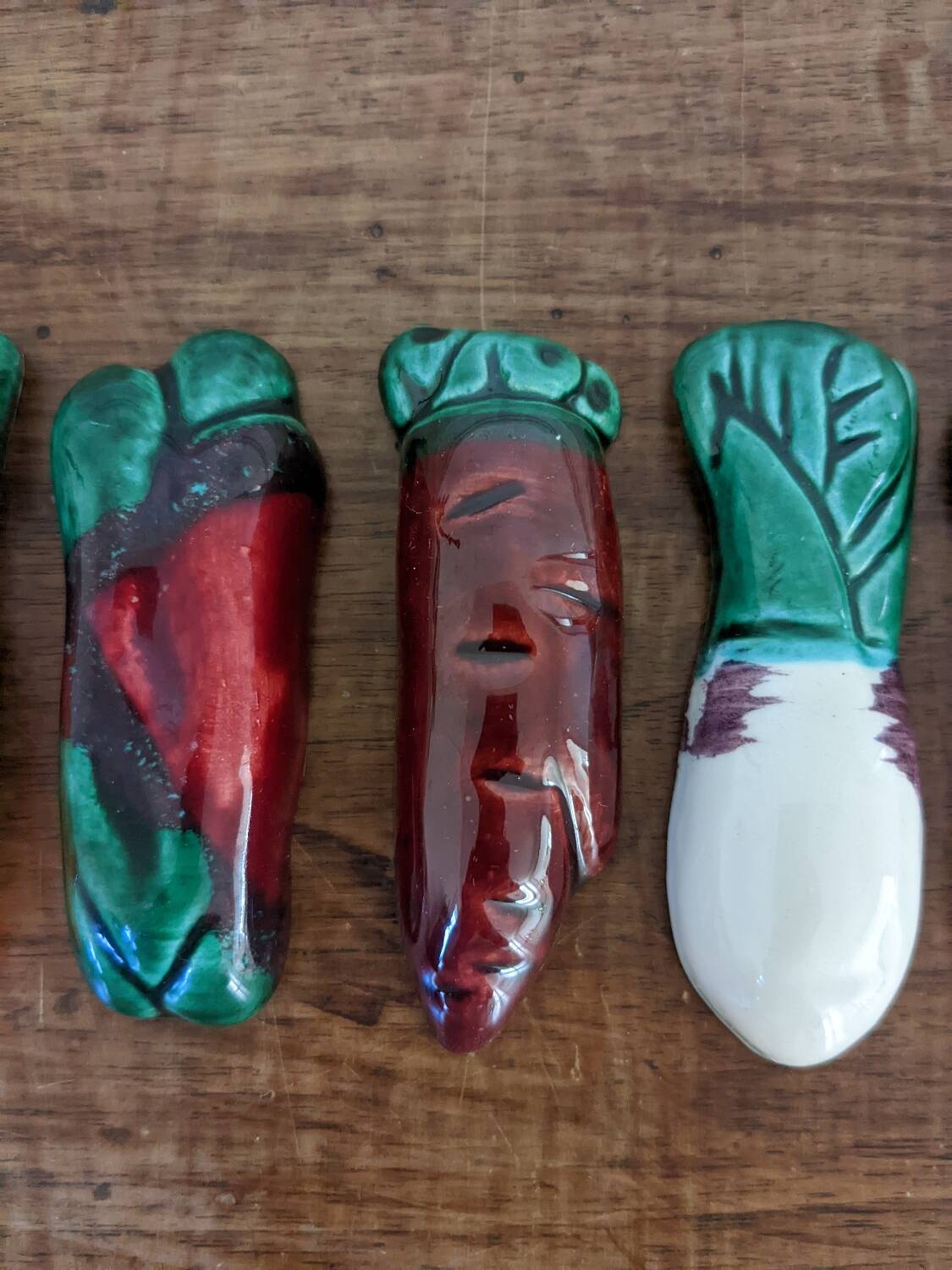 Vegetable knife holders