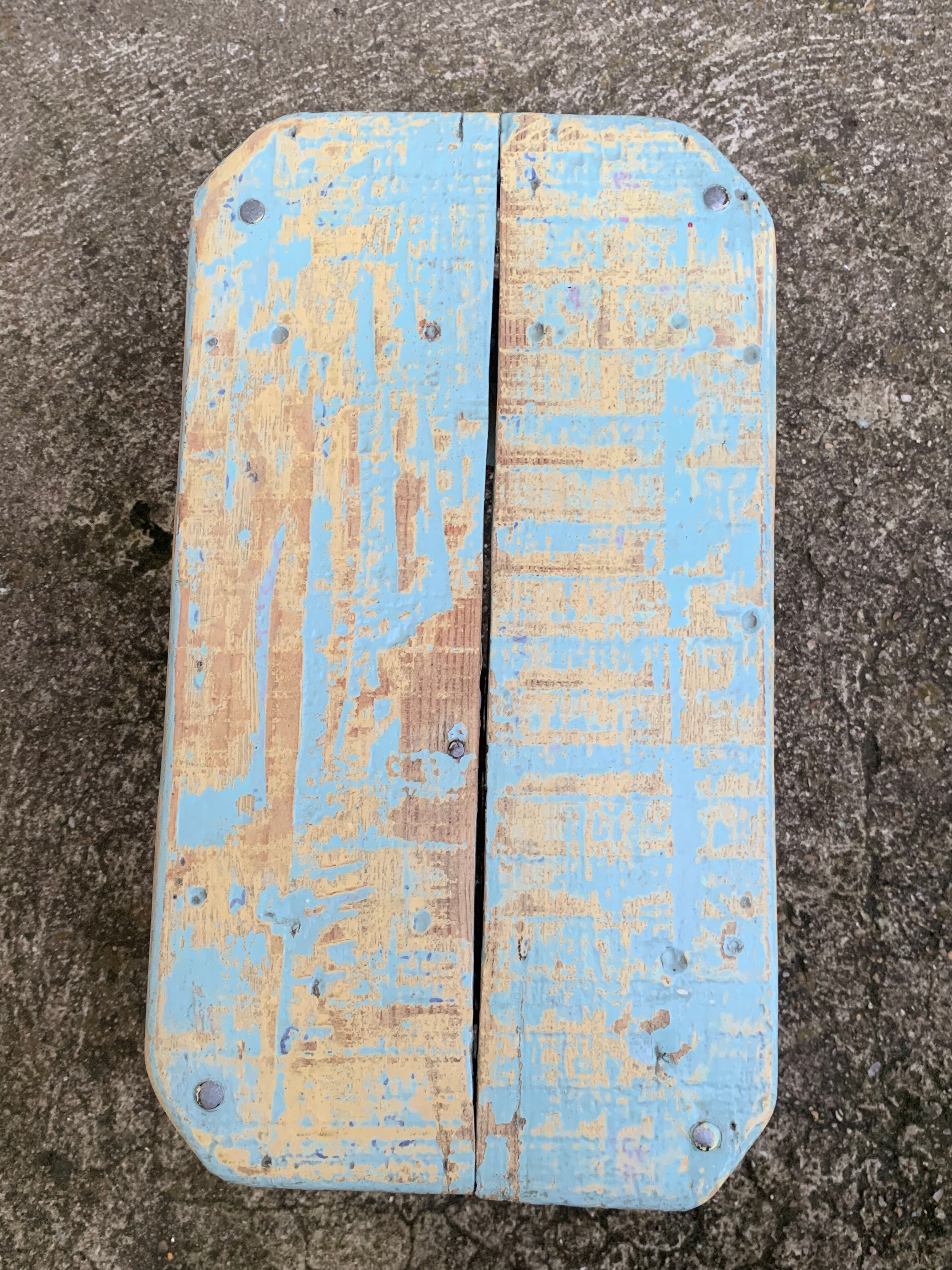 Vintage patina bench 1950