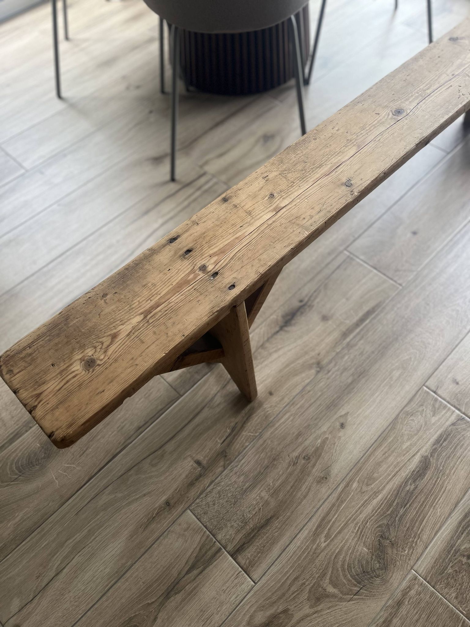 Banc en bois