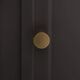 Side chest of drawers with drawers and hinged doors, fully restored