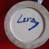 Hand painted mug.Leroy. Rochefort in the ground.