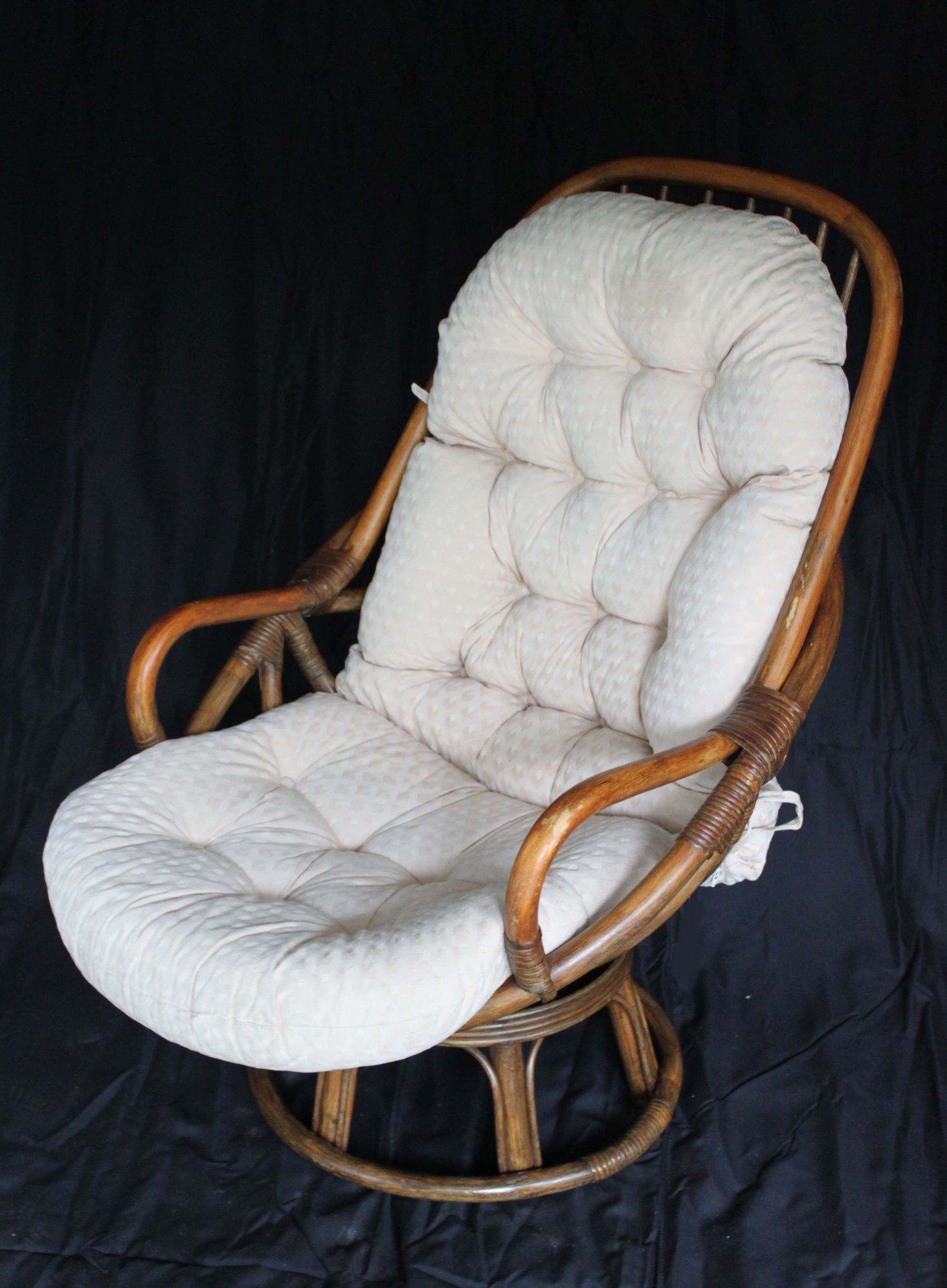 Vintage bamboo chair