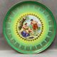 Assiette decorative porcelaine collection made in germany scene antique art déco