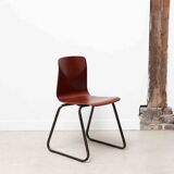 Vintage Galvanitas S23 Mahogany and Brown Chair