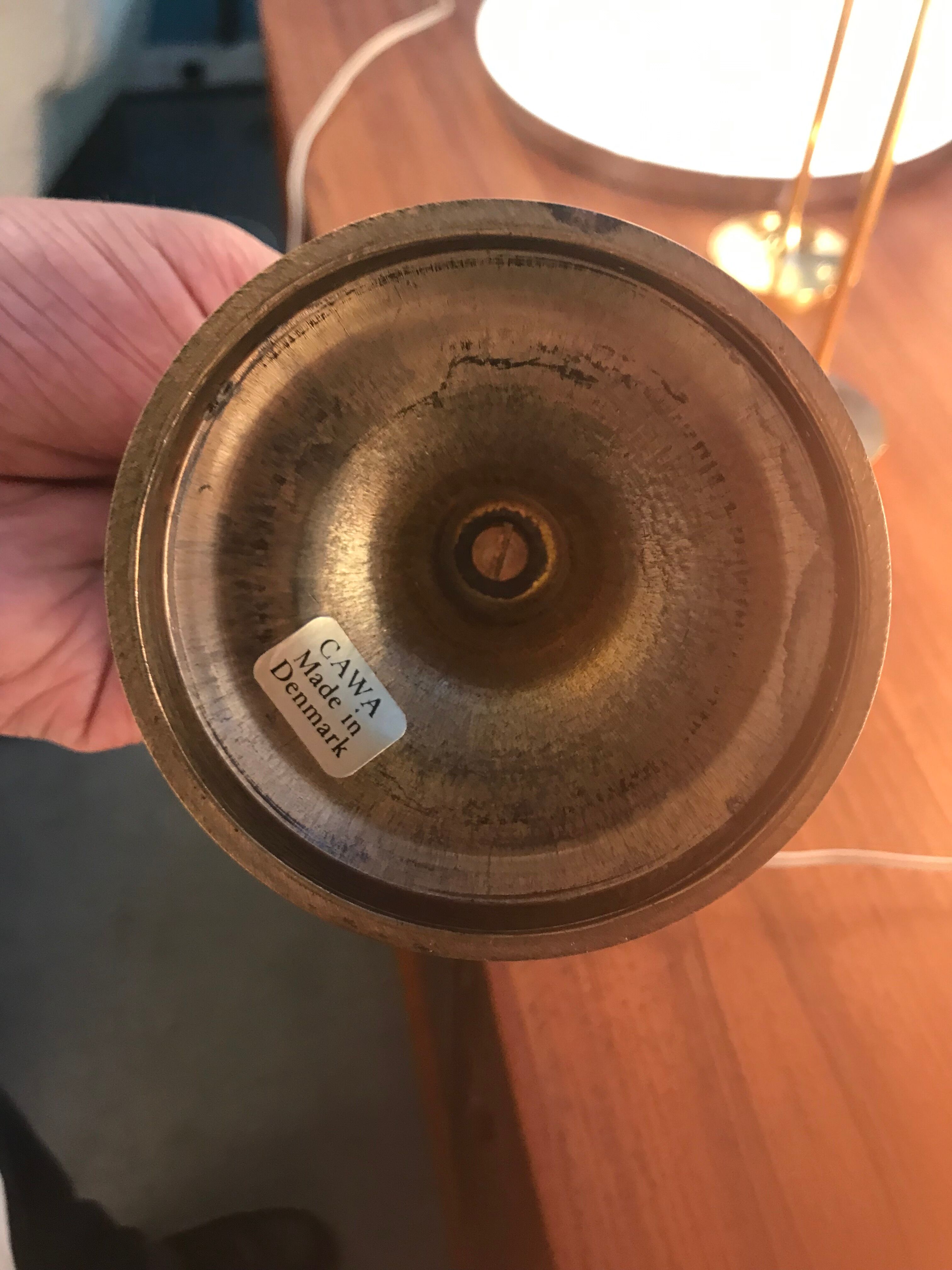 Candle holders 6 pieces F.W brass