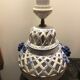 Openwork lamp foot Faïencerie d'Art de Malicorne