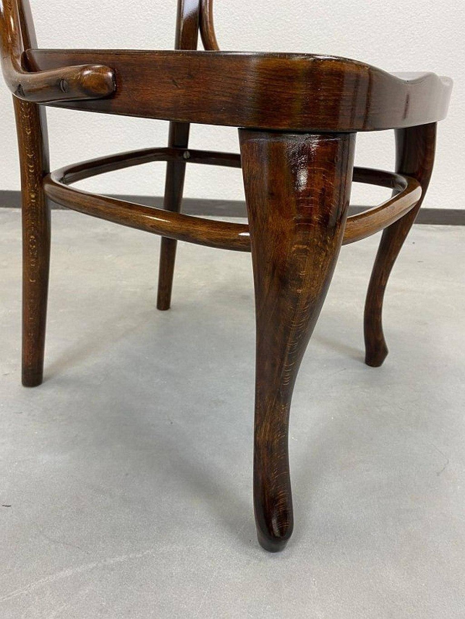 Chaise de bureau n°6150 par Adolf Loos pour Thonet