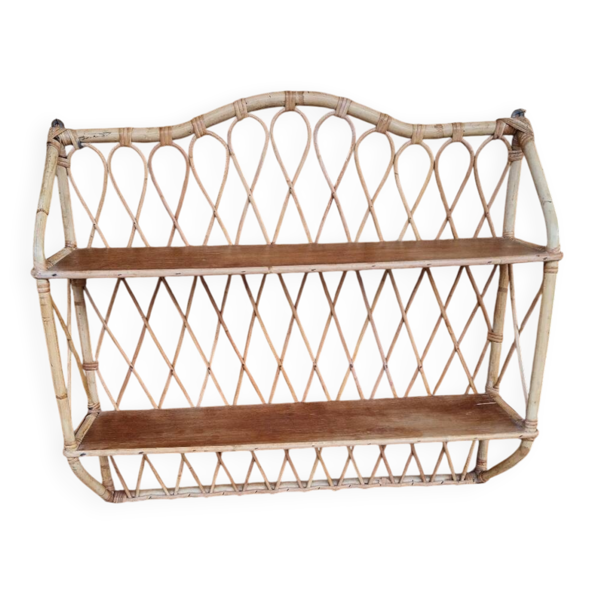 Rattan Wall Shelf
