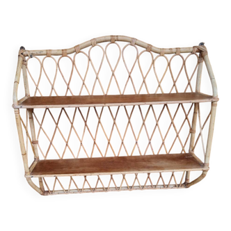 Rattan Wall Shelf
